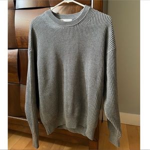 Zara Chunky Ribbed O-neck sweater